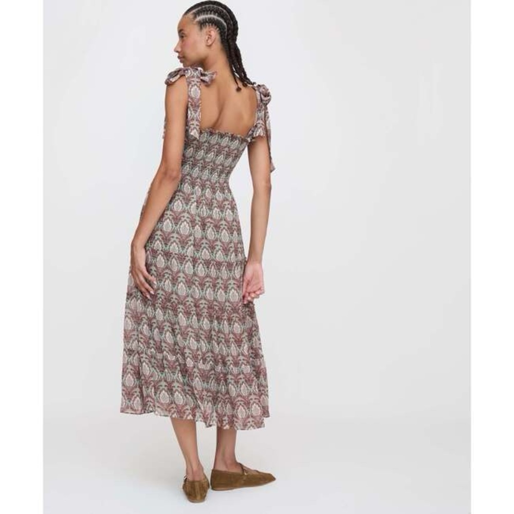 Hill House Home Ribbon Ellie Nap dress Pinecone Sage NWT size XL - Picture 6 of 9